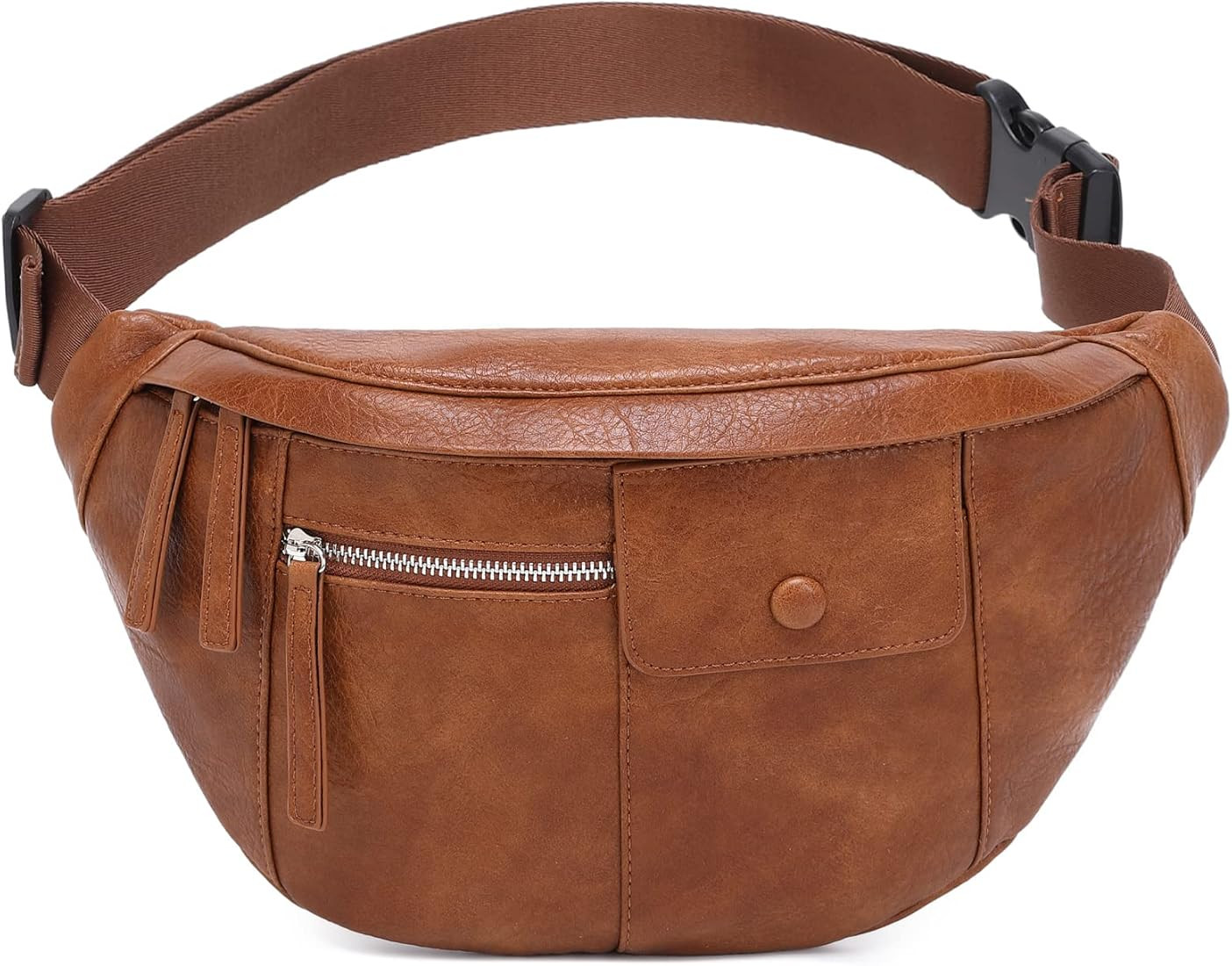 Eslcorri Crossbody Bags for Women - Fashion Sling Purse Shoulder Bag Fanny Pack Leather Causal Ch... | Amazon (US)