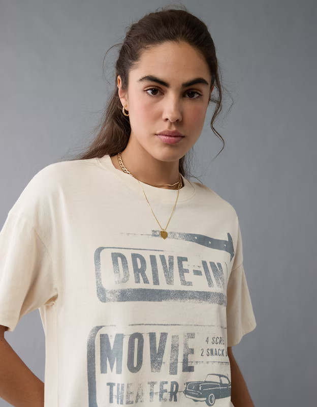 AE Oversized Americana Graphic T-Shirt | American Eagle Outfitters (US & CA)