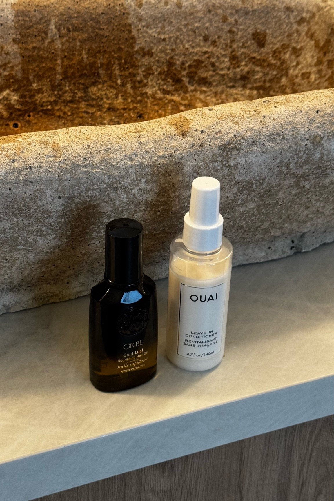 Post hair washing products 