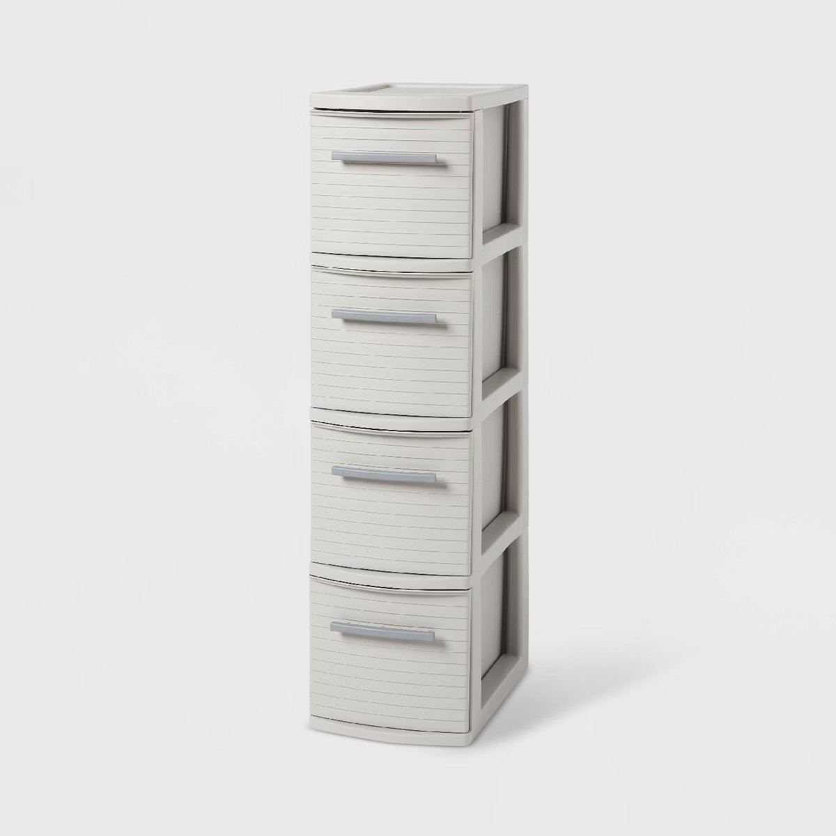 4 Drawer Skinny Tower Dark Gray - Brightroom™ | Target
