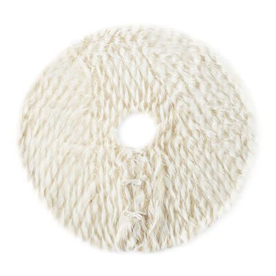 North Pole Trading Co. White Faux Fur Indoor Tree Skirt | JCPenney