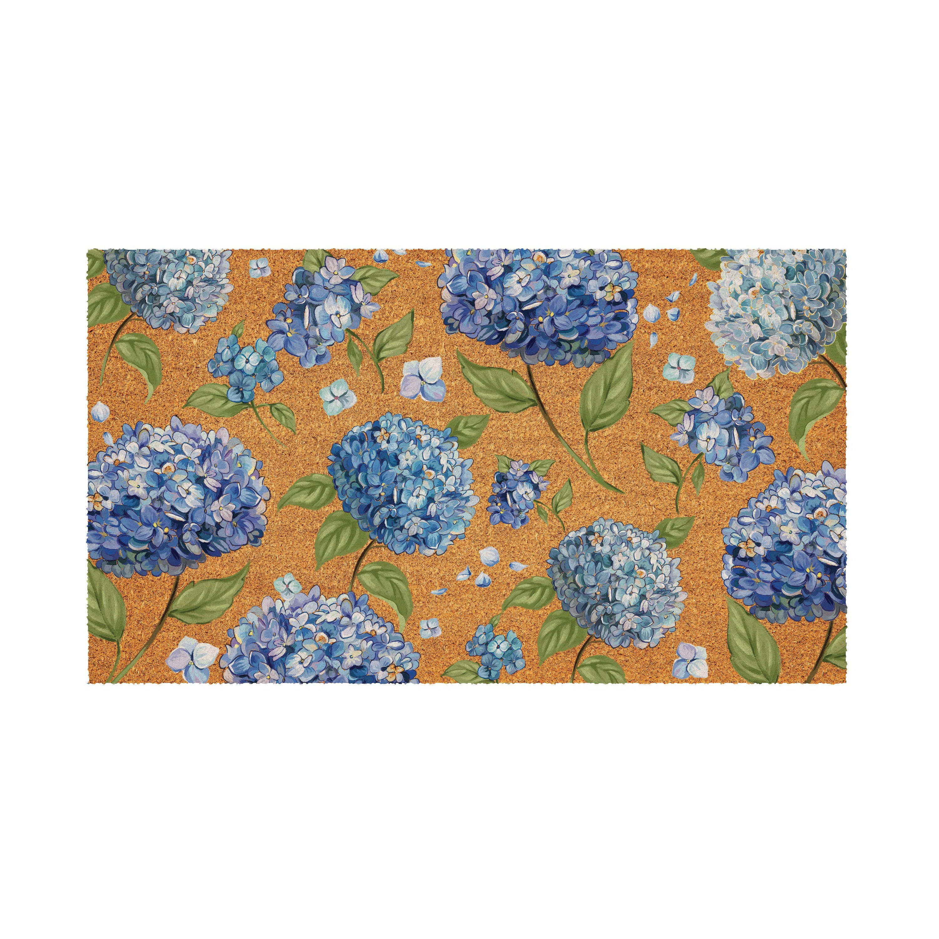 Hydrangea Haven Coir Mat, 60"x24" | Wayfair North America