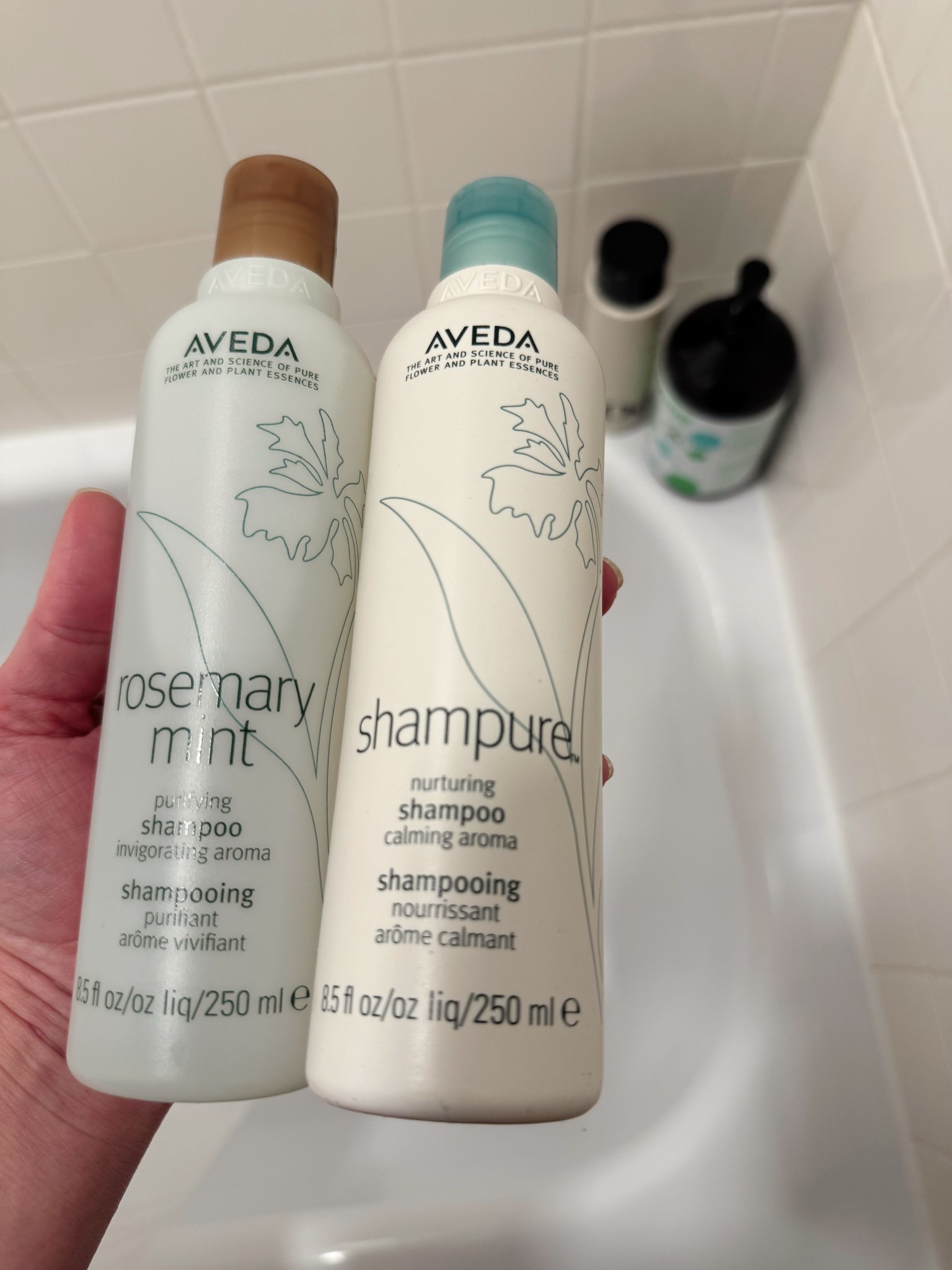 Two of my favorite gentle but effective shampoos. The rosemary mint is more like a clarifying shampoo, Shampure is better when hair gets dried out. Also linked some other favorites from Aveda. Side note- switched to an Aveda salon about 15 years ago (or more!) and have never looked back! 

#hair #haircare #aveda #hairproducts

#LTKFindsUnder50 #LTKStyleTip #LTKBeauty
