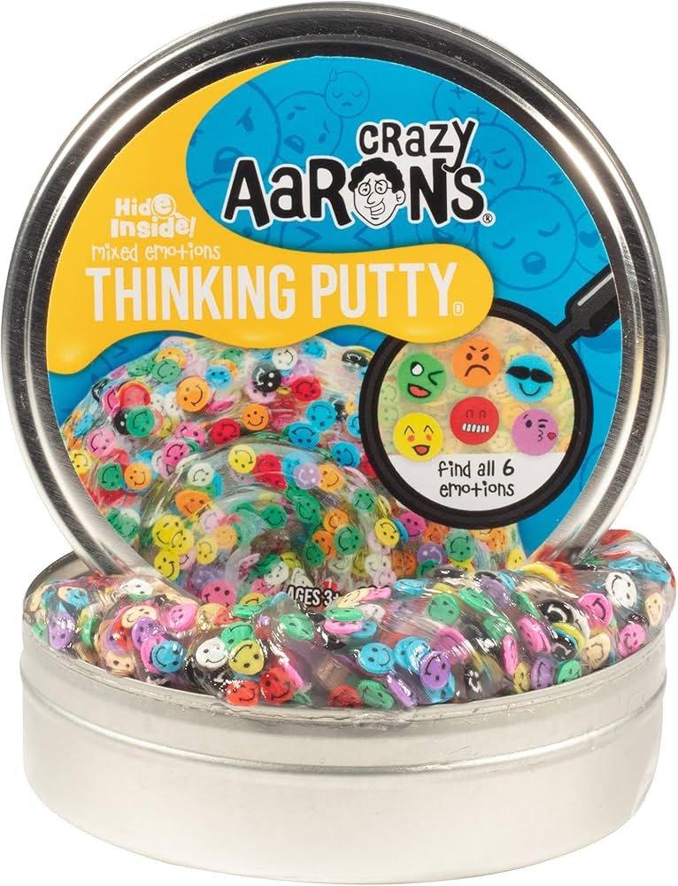 Crazy Aaron's Hide Inside!® Mixed Emotions Thinking Putty® | Amazon (US)