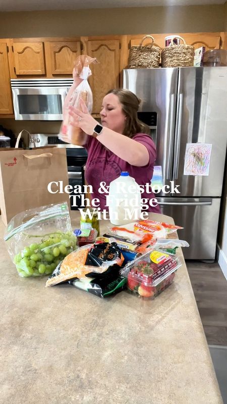 Clean and restock the fridge with me! Love a good fridge organization video, hope you do too. 

#fridgeorganization #kitchenorganizers #thecontainerstore

#LTKVideo #LTKhome