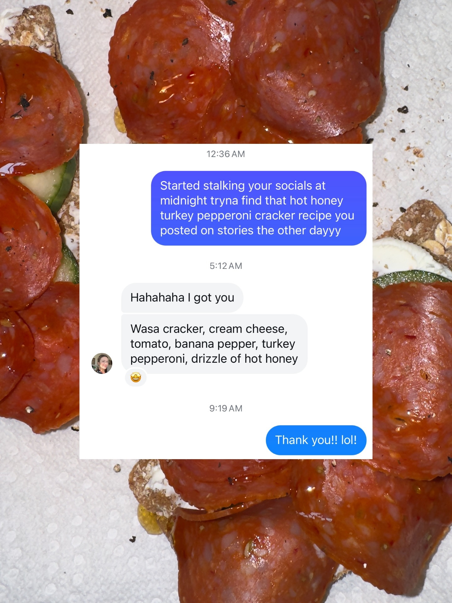 When the snacks craving calls… 🫡😂

Ok but eating this every day forever new safe meal for SURE. (I made a few subs, instead of tomatoes I did cucs 🥒, instead of cream cheese I did Neufchâtel cheese! And I added a little sea salt on top) — quick for busy event weekends + low-effort snack/meals too which are alwayssss a plus around here