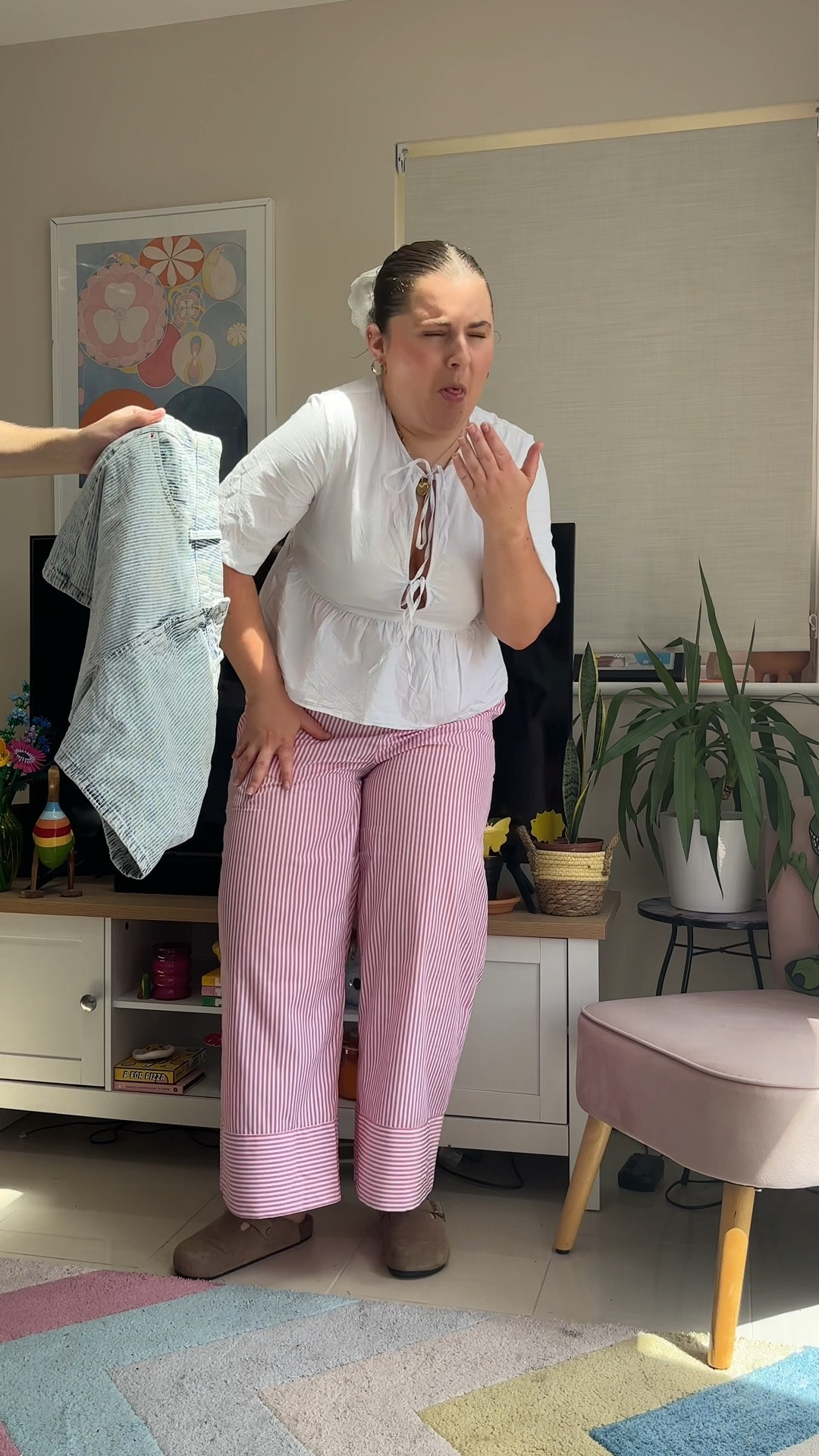 Summer Outfit Ideas try at aren’t shorts!
Outfit 1
H&M Poplin Shirt
ASOS Stripe trousers
Shoes TikTok Shop
Outfit 2
Newlook waistcoat
Nobody’s Child Midi (OOS)
Outfit 3
Lucy & Yak gingham jumpsuit
Outfit 4
ASOS baby tee
ASOS stripe skort
Outfit 5
Yellow Monki dress
Outfit 6
Pull & Bear yellow top
Newlook White linen trousers

Summer outfits, midsize summer outfits, asos, Newlook, linen trousers, stripe trousers, size 14, size 16


#LTKuk #LTKSummerSale #LTKmidsize