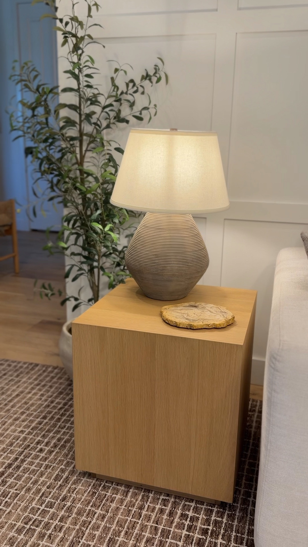 Always mixing budget friendly with splurge worthy finds 🙌🏻

playroom decor ideas | flex room inspiration | multifunctional room design | modern playroom decor | organic modern flex room | stylish family room | modern accent table | cozy table lamp | brown area rug | Target home decor | Target bench | Target faux olive tree | budget-friendly home finds | splurge-worthy home decor | high-low room styling | warm neutral interiors | functional family space | sophisticated playroom design

￼

#LTKdayinmylife #LTKSeasonal #LTKHome