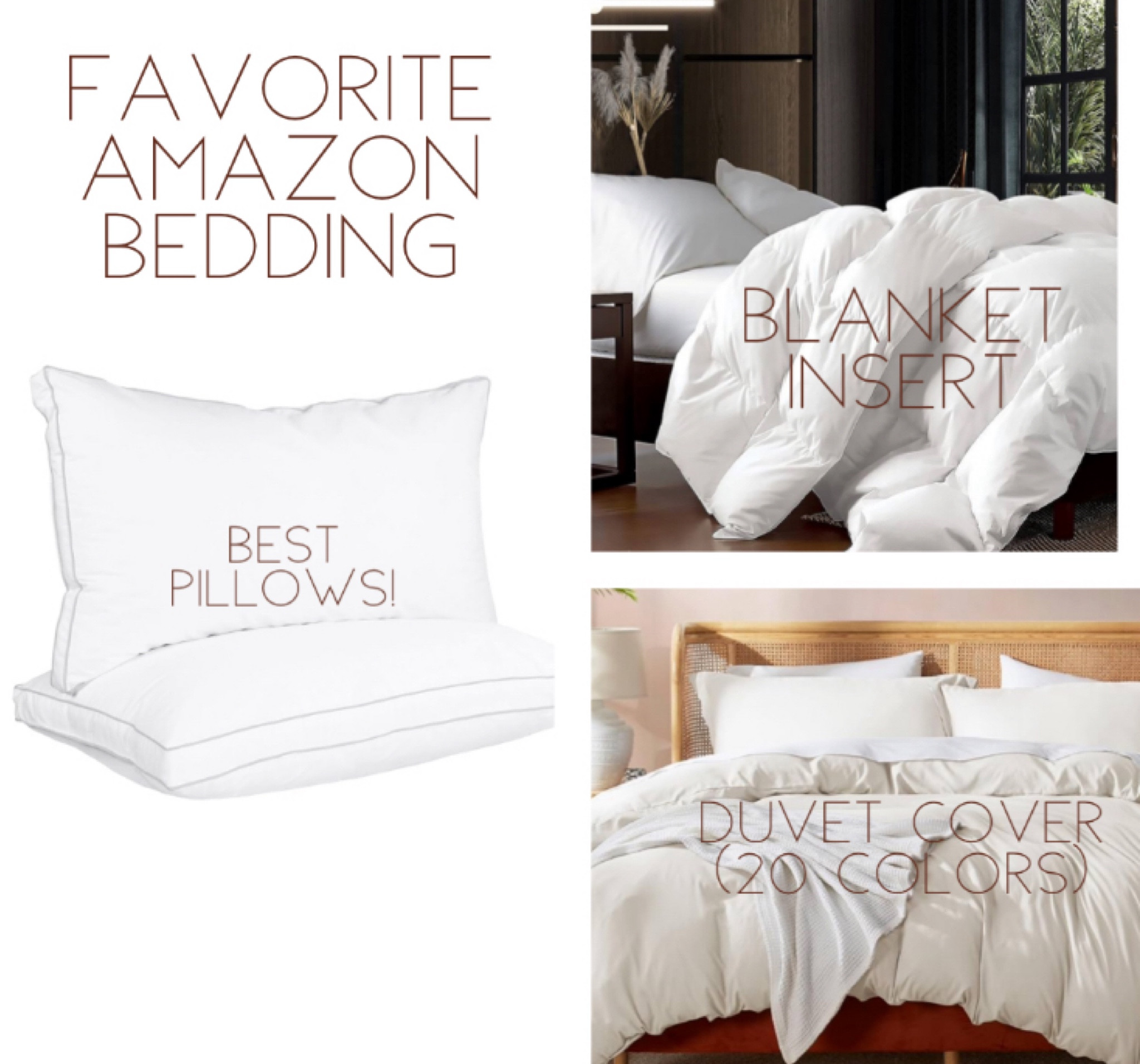 Simple, yet comfie cozy bedding. 
We all know-I love these pillows! 
These duvet covers are my go to because they are pretty easy to throw in the wash. 

#LTKHome