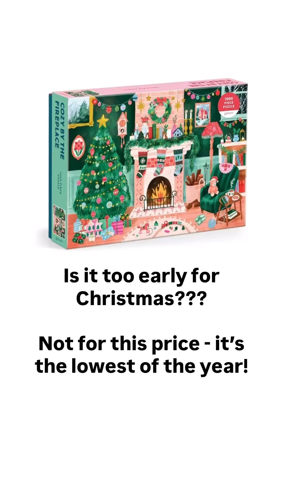 This is my favorite puzzle brand, and when I see a price this good, I snag one! It would also make a really great Christmas gift!

#LTKSaleAlert