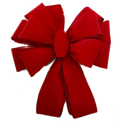 Holiday Living 12.5-in Bow Christmas Hanging Decoration | Lowe's