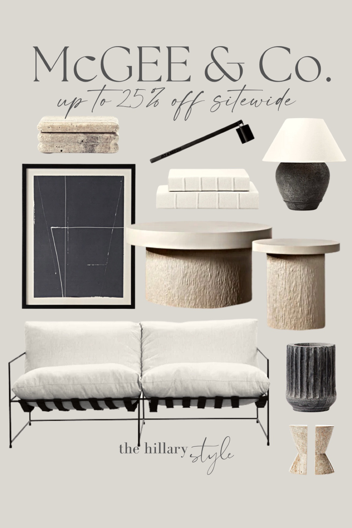 McGee & Co is having a Site Wide Sale Up To 25% Off! 

McGee & Co., Presidents Day Sale, Sale Event, Couch, Japandi, Lamp, Art, Fluted, Vases, Coffee Table, Home, Modern, Modern Home, Organic Modern, Studio McGee, Home Decor, Furniture

#LTKsalealert #LTKhome #LTKSale