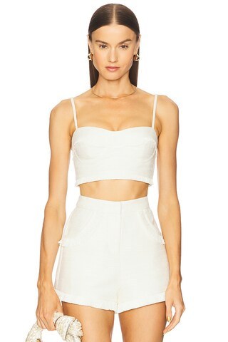 Alexis Drita Top in Ivory from Revolve.com | Revolve Clothing (Global)