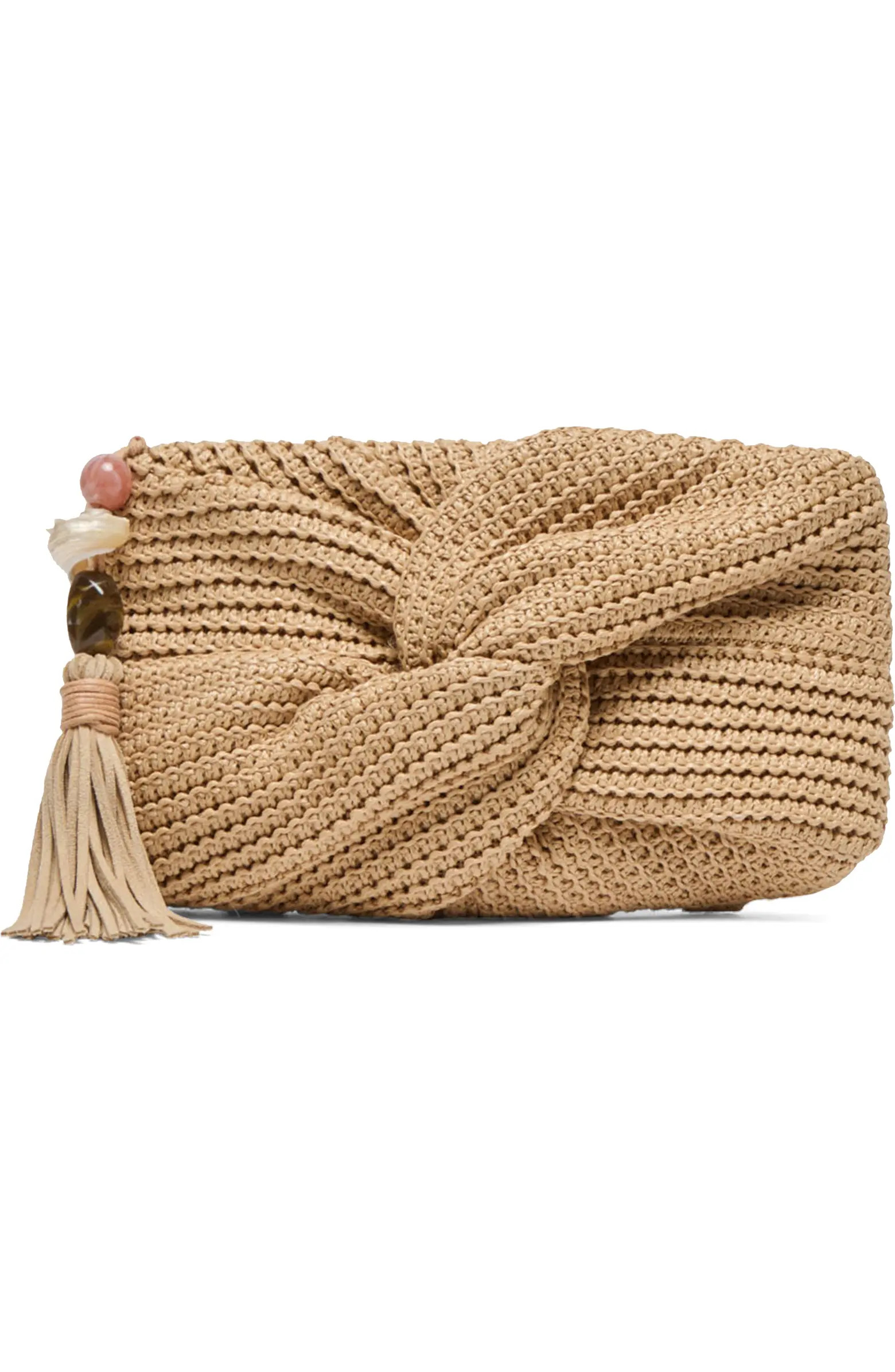 Elowen Raffia Clutch | Nordstrom