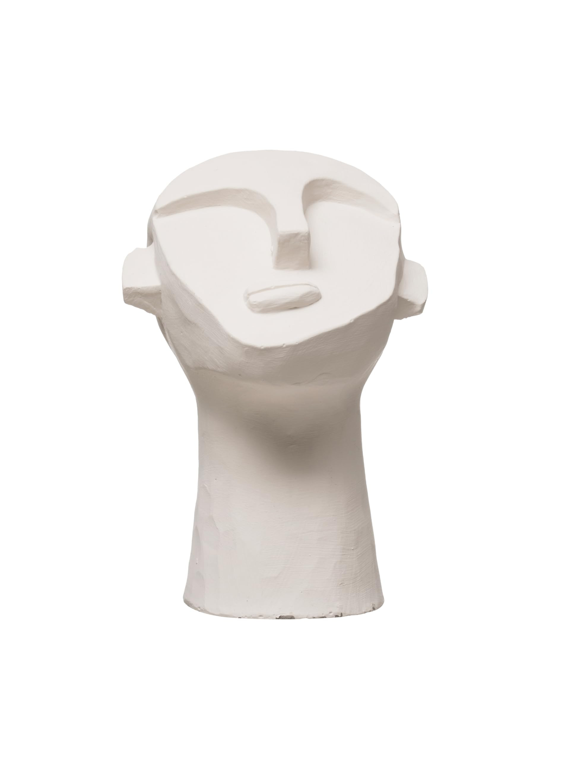 Bloomingville 8.25" H Cement Face Sculpture, White | Amazon (US)