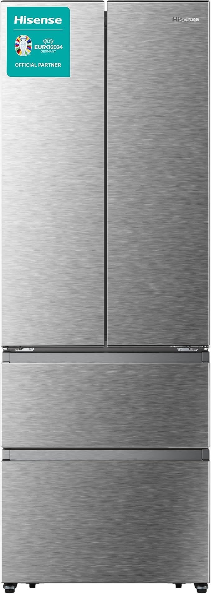 Hisense RF632N4BCF Freestanding Multi Door Fridge Freezer, No Frost, F Rated, Silver, 485 liters | Amazon (UK)