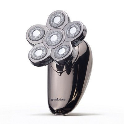 Brookstone 6-Head Flex Shaver - Pivoting Heads, Smooth Close Shave, Rechargeable | Target