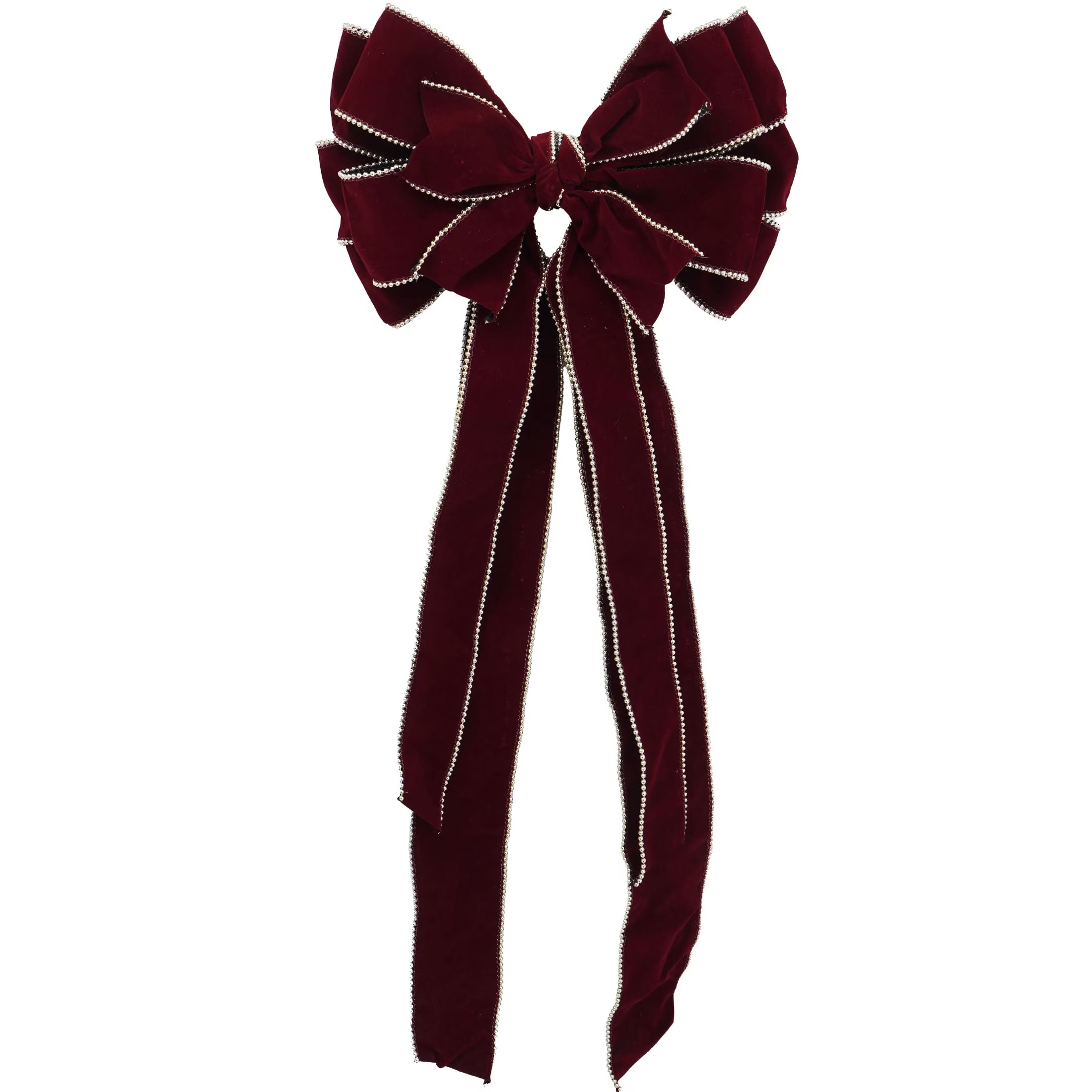 Burgundy Decorative Christmas Bow, 30", by Holiday Time | Walmart (US)