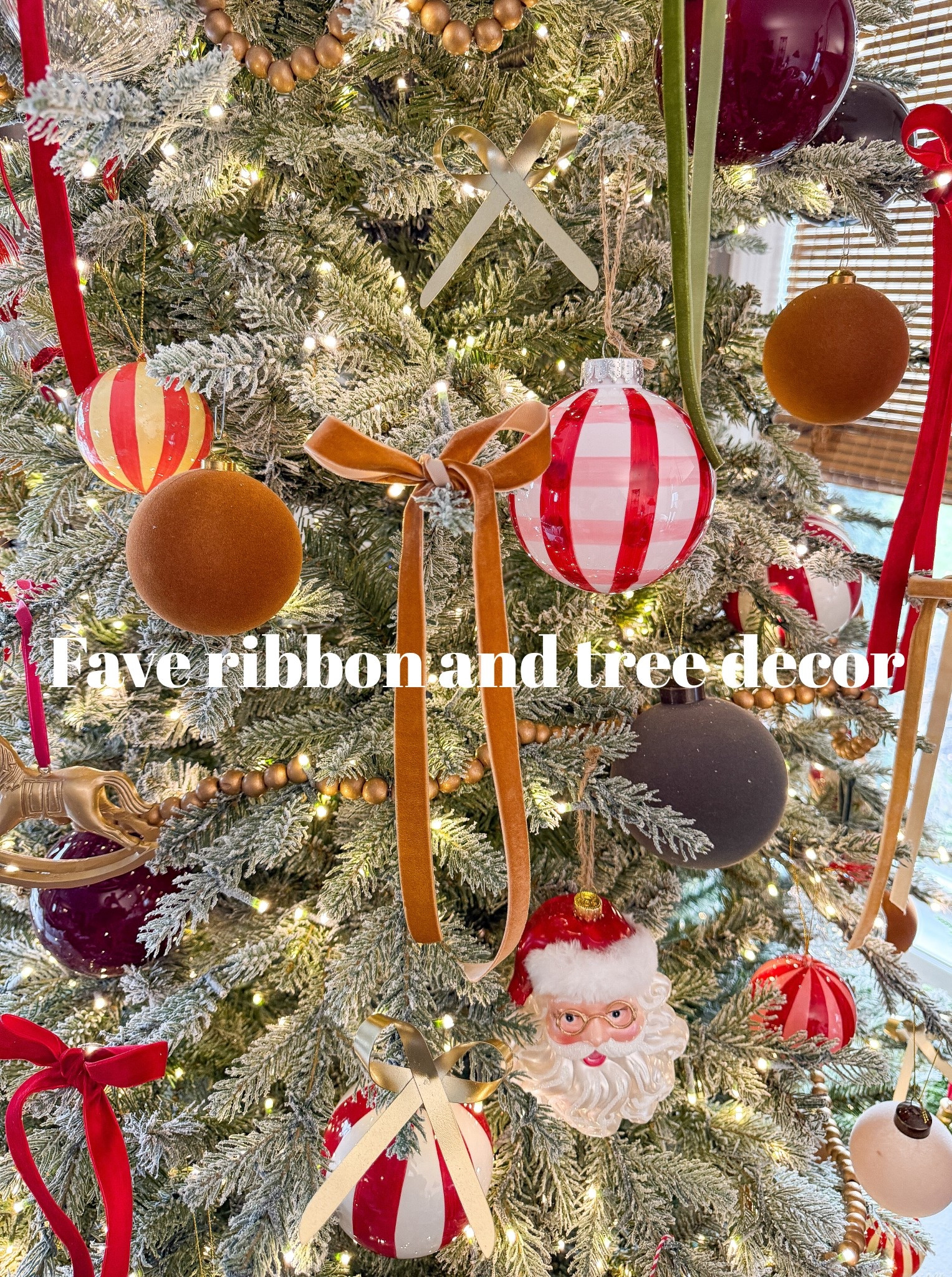 Favorite ribbon and Christmas tree decor! 🎄❤️✨

#LTKSeasonal #LTKHoliday #LTKCyberWeek