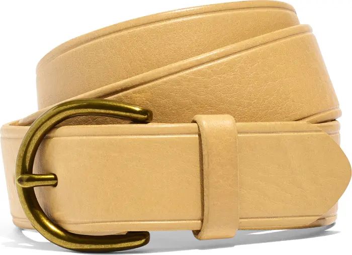 Madewell Medium Perfect Leather Belt | Nordstrom | Nordstrom