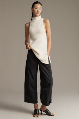The Izzie Relaxed Pull-On Barrel Pants by Pilcro: Twill Edition | Anthropologie (US)