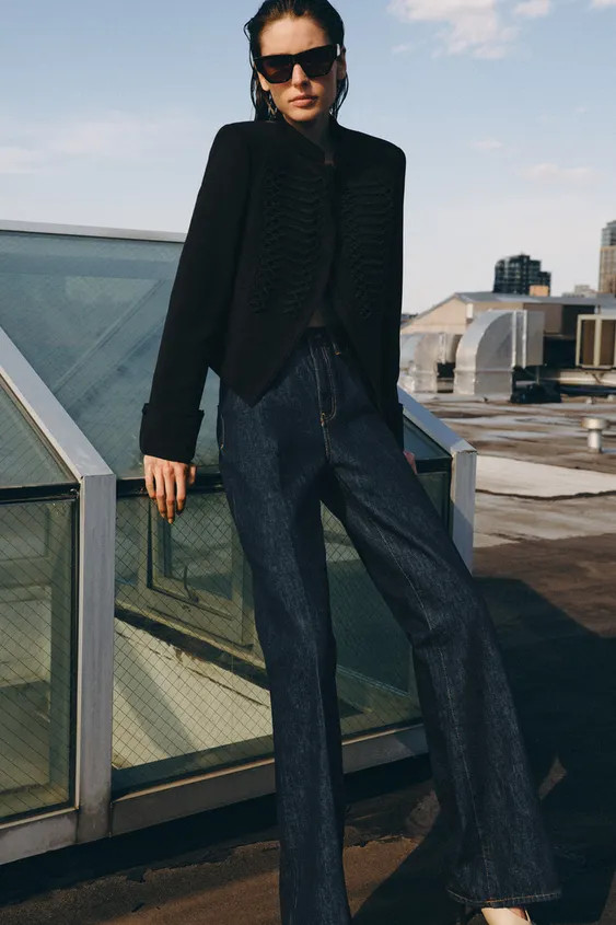 ZW COLLECTION FIREMAN CLASP BLAZER | Zara US