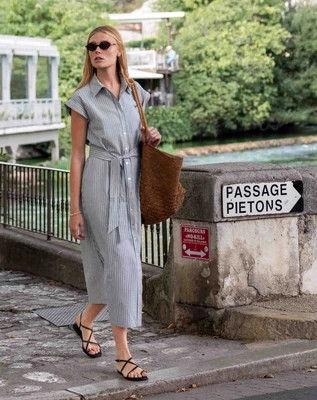 Le Midi Shirt Dress | Mersea (US)