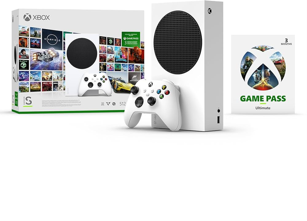 Xbox Series S – Starter Bundle - Includes hundreds of games with Game Pass Ultimate 3 Month Mem... | Amazon (US)