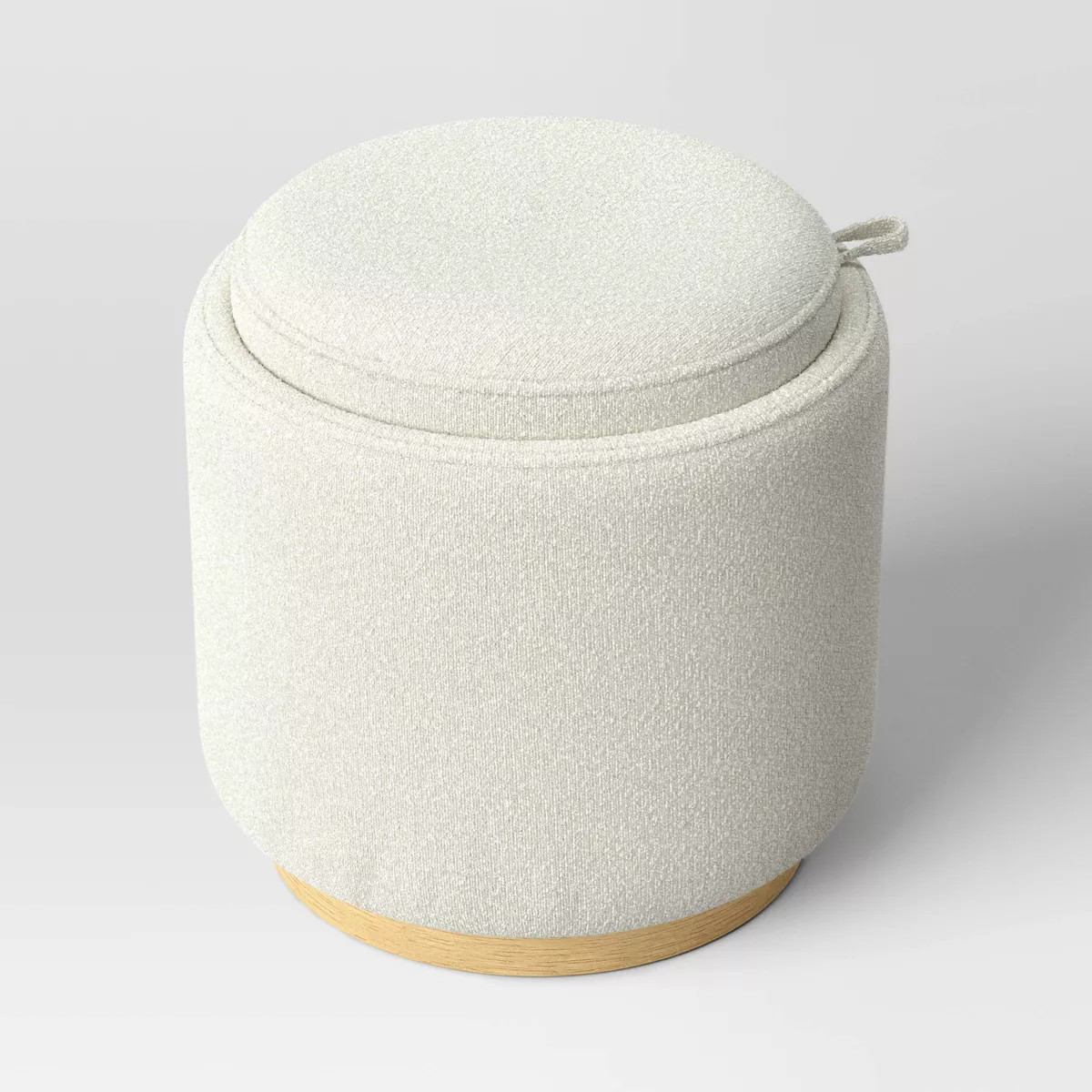 Round Upholstered Storage Ottoman - Room Essentials™ | Target