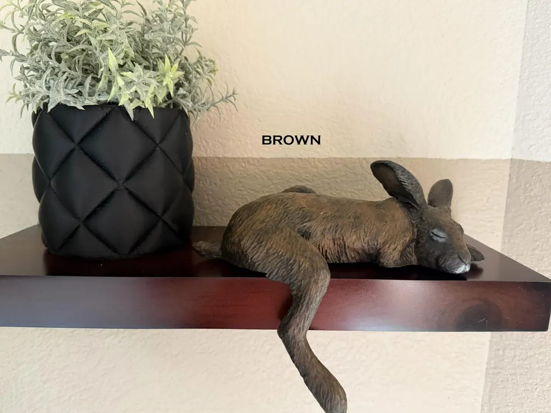 Harlan the Hare LIGHTWEIGHT shelf sleeper ornament | Etsy (US)