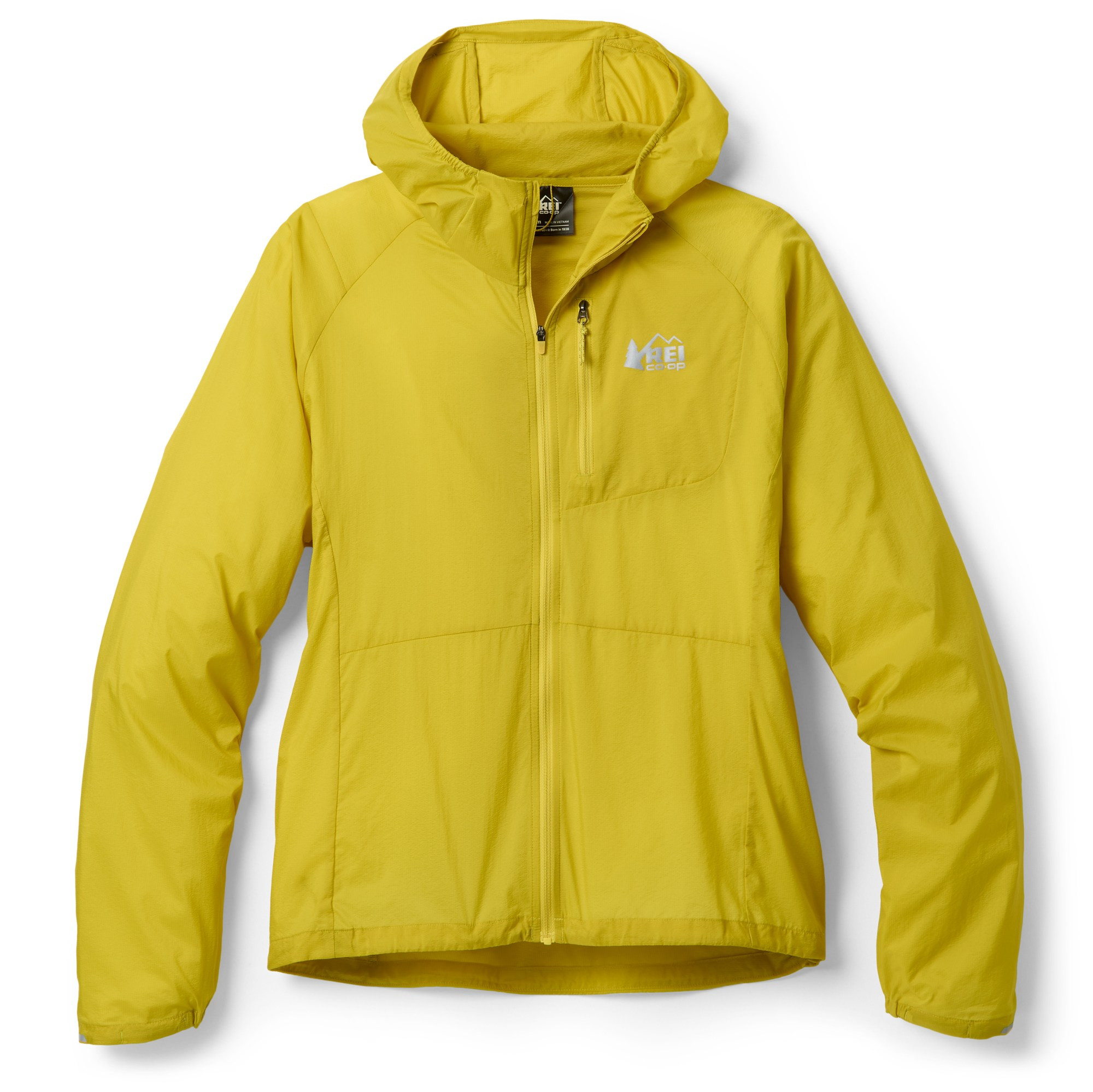 REI Co-op Women's Swiftland Windshell Running Jacket  Yellow L | REI