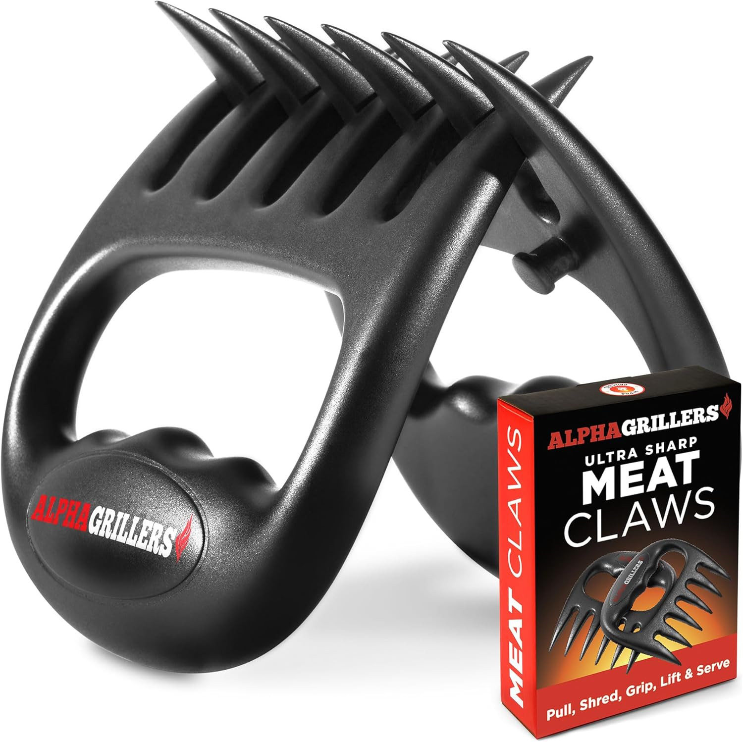 Alpha Grillers Meat Shredder Claws - Fathers Day Gifts for Dad - BBQ Grilling Accessories Gift fo... | Amazon (US)