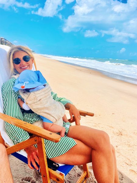 Florida family vacation! Love wearing my artipoppe baby carrier on the beach

Green striped shirt , bathing suit cover up , beach with baby , resort look , family beach vacation  , baby beach essentials 

#LTKSeasonal #LTKbaby #LTKswim