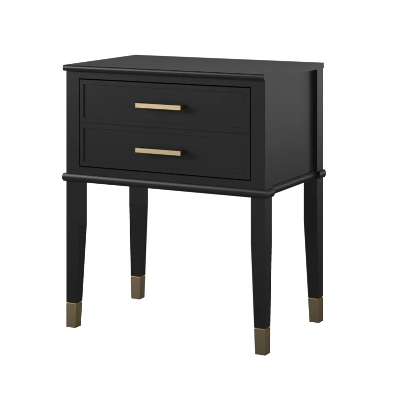 Westerleigh 28.1'' Tall 2 - Drawer Nightstand | Wayfair North America