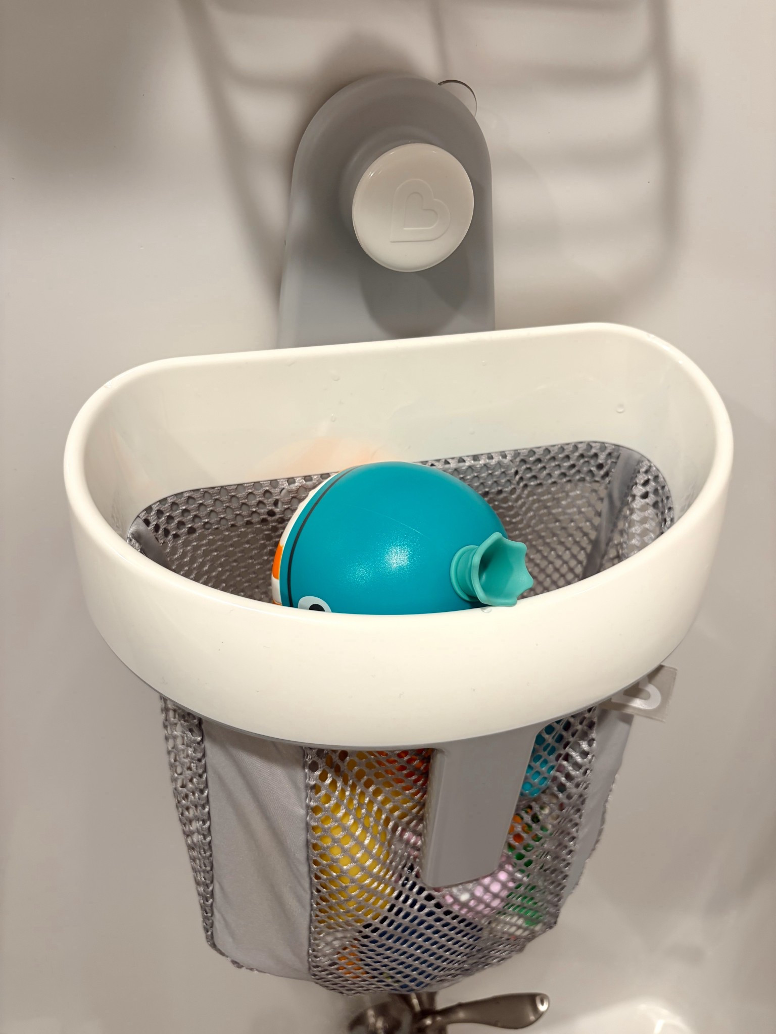 This bath organizer has been a life saver!! You just pop off the bag snd scoop up the toys and click it back in place! Only $11

#LTKmomlife #LTKKids #LTKBaby