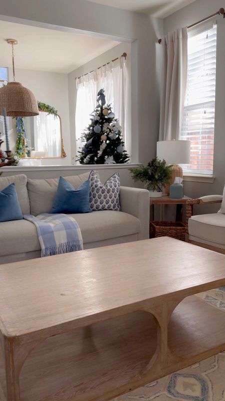 🎄✨ Getting into the holiday spirit with some Christmas coffee table styling! 🎁☕️ Adding a touch of festive cheer to every corner of the house. 🌟 Who else loves decking out their home for the most wonderful time of the year?✨ Let's sprinkle some magic on that coffee table! ☕🌟 Comment TABLE for a link sent to your DMs.  #christmastime #holidayseason

Coffee Table Styling • Table Decor • Tray Styling • Christmas Decor • Blue Christmas • Coastal Christmas • Holiday Decor • Christmas Livingroom • Livingroom Decor • Livingroom Furniture 



#LTKhome #LTKHoliday #LTKVideo