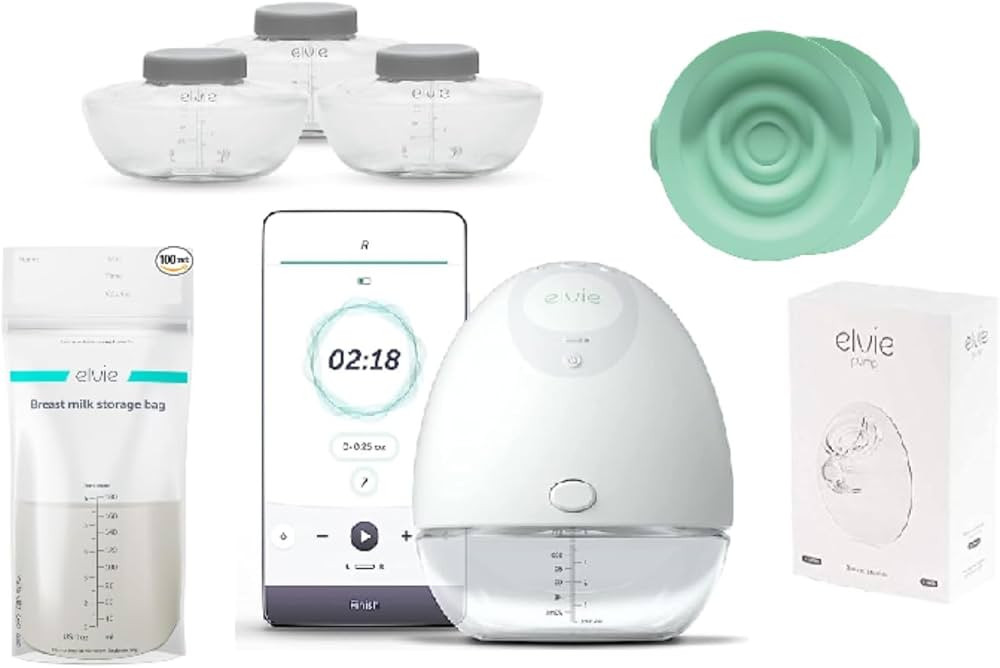 ELVIE SINGLE PUMP - The smallest, lightest and quietest wearable breast pump Elvie Pump makes it ... | Amazon (US)
