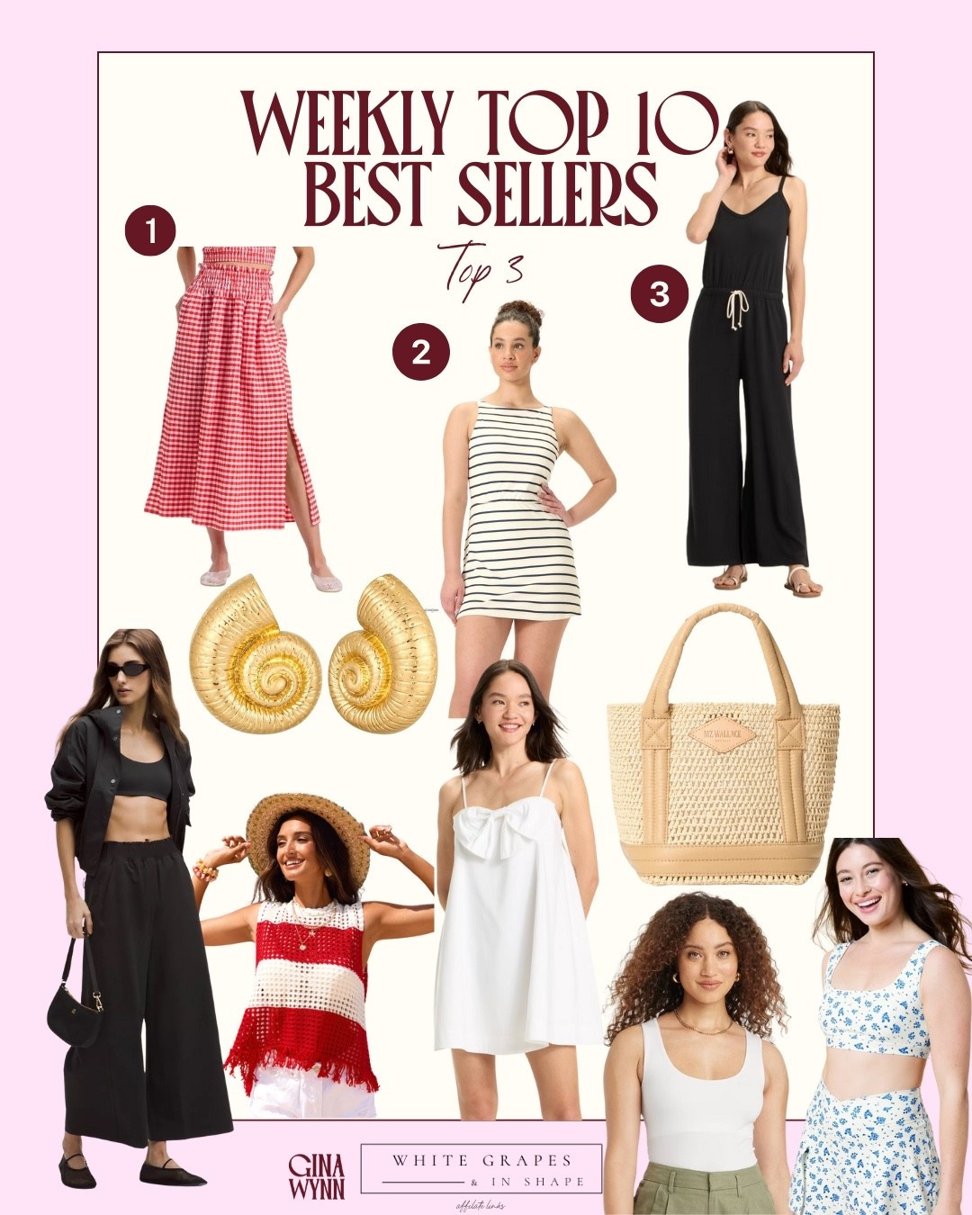 Your weekly favorites
Top 10 best sellers 😍

#LTKFindsUnder50 #LTKActive #LTKSeasonal