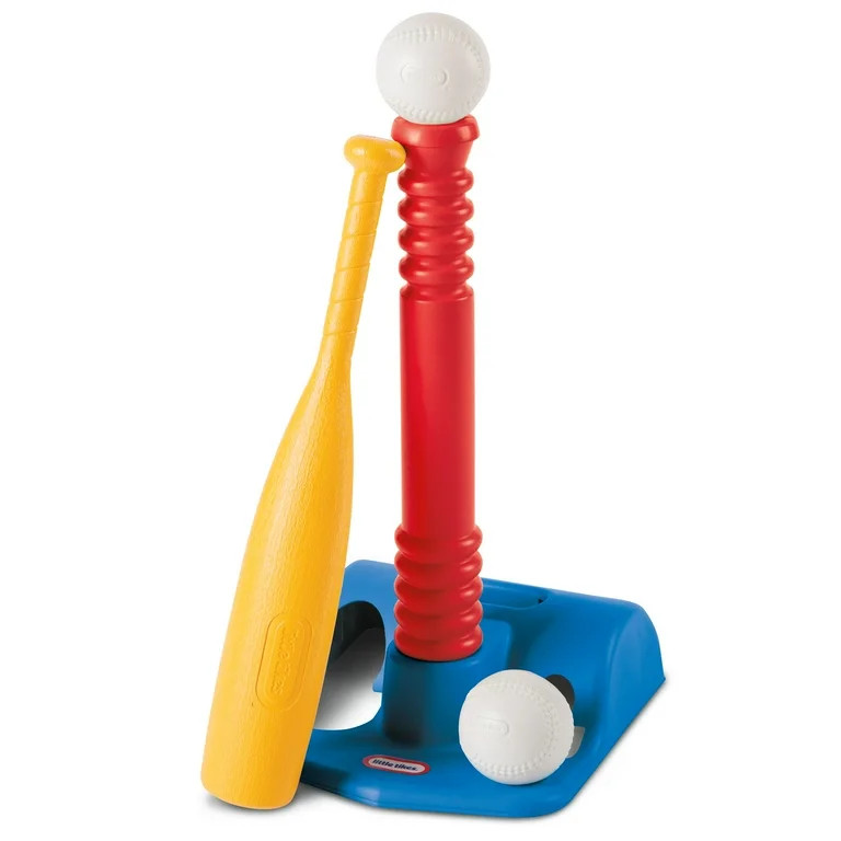 Little Tikes TotSports Kids T-Ball Set with Bat and 2 Balls, Ages 18 Months to 4 Years - Walmart.... | Walmart (US)