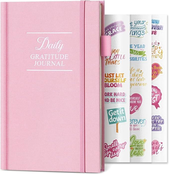 5 Minute Gratitude Journal, Undated Manifestation Journal for Women & Men, Daily journal with Pos... | Amazon (US)