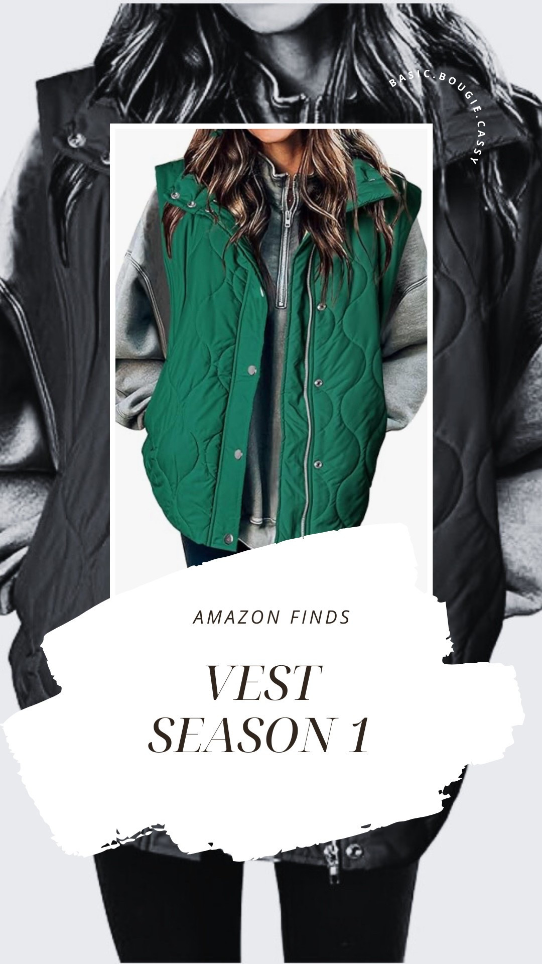 Cozy, oversized, and the perfect layering piece—this Amazon vest is already a fave. 🖤 Stay tuned for my full review this week! Will it be a must-have or a pass? 🤔 Shop now on LTK! #AmazonFashion #LTKFinds #LayeringSeason #LTKstyle #AmazonFinds #FallFashion #WinterLayers #CozyChic #LTKWinter #CasualStyle #EffortlessOutfits #WardrobeStaples #LTKDeal 

#LTKPetite #LTKFindsUnder50 #LTKStyleTip