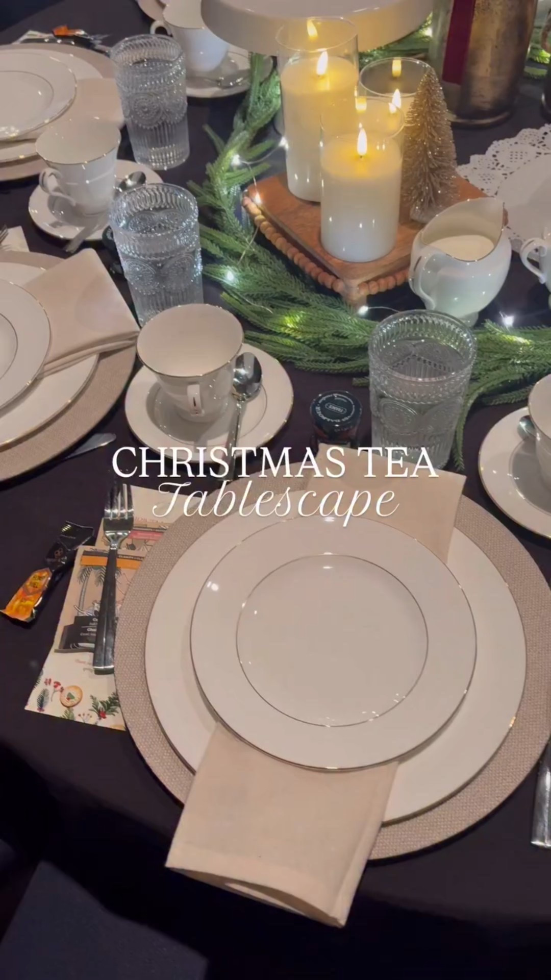 The ladies in our church had a lovely Christmas Tea and I was asked to host a table. 

I kept my table classic and neutral with my white and gold @wedgwood china dishes, neutral charger plates, and a touch of red and green. 

Water glasses are from @dollaramafindsca 

Everything else is linked on my LTK. Comment TABLE to have the links sent to your DM’s. 

#christmastable #christmastabledecor #christmastablescape #neutraltablescape #classicchristmas

#LTKhome #LTKholiday