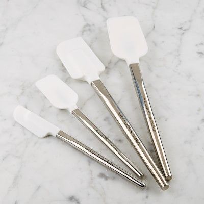 Williams Sonoma Silicone Spatula with Stainless-Steel Handle | Williams-Sonoma