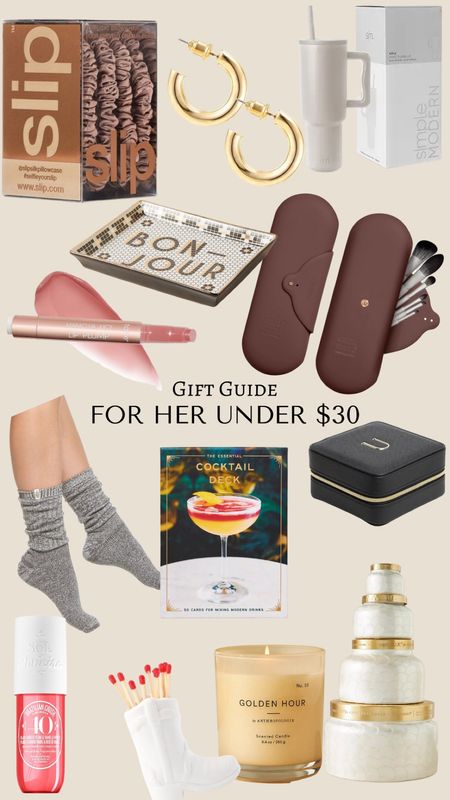My favorite gifts under $30!



Slip, Ugg, cocktails, candles, matches, Anthropologie, simply modern, socks, Tarte

#LTKCyberWeek #LTKbeauty #LTKGiftGuide