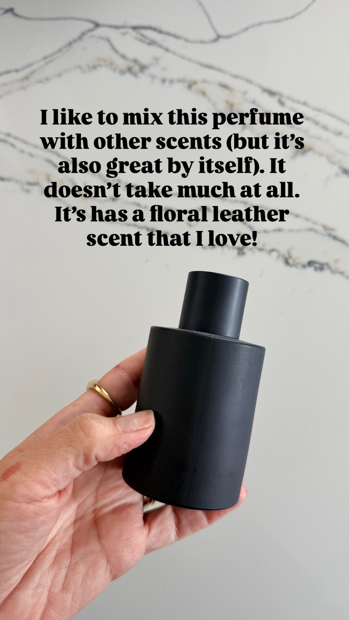 Love this perfume. It doesn’t take much and it’s so good mixed with other perfumes

#LTKMidsize #LTKOver40 #LTKValentine