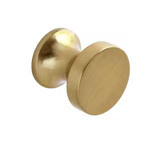 Sumner Street Home HardwareHigh Desert 1 in. Satin Brass Round Cabinet Knob59(20)Questions & Answ... | The Home Depot