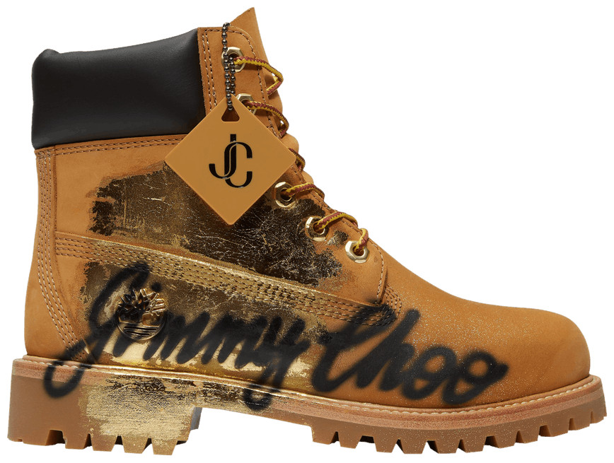 Buy Jimmy Choo x Wmns 6 Inch Premium 'Spray-Painted - Wheat' - TB0A61NQ 231 | GOAT | GOAT