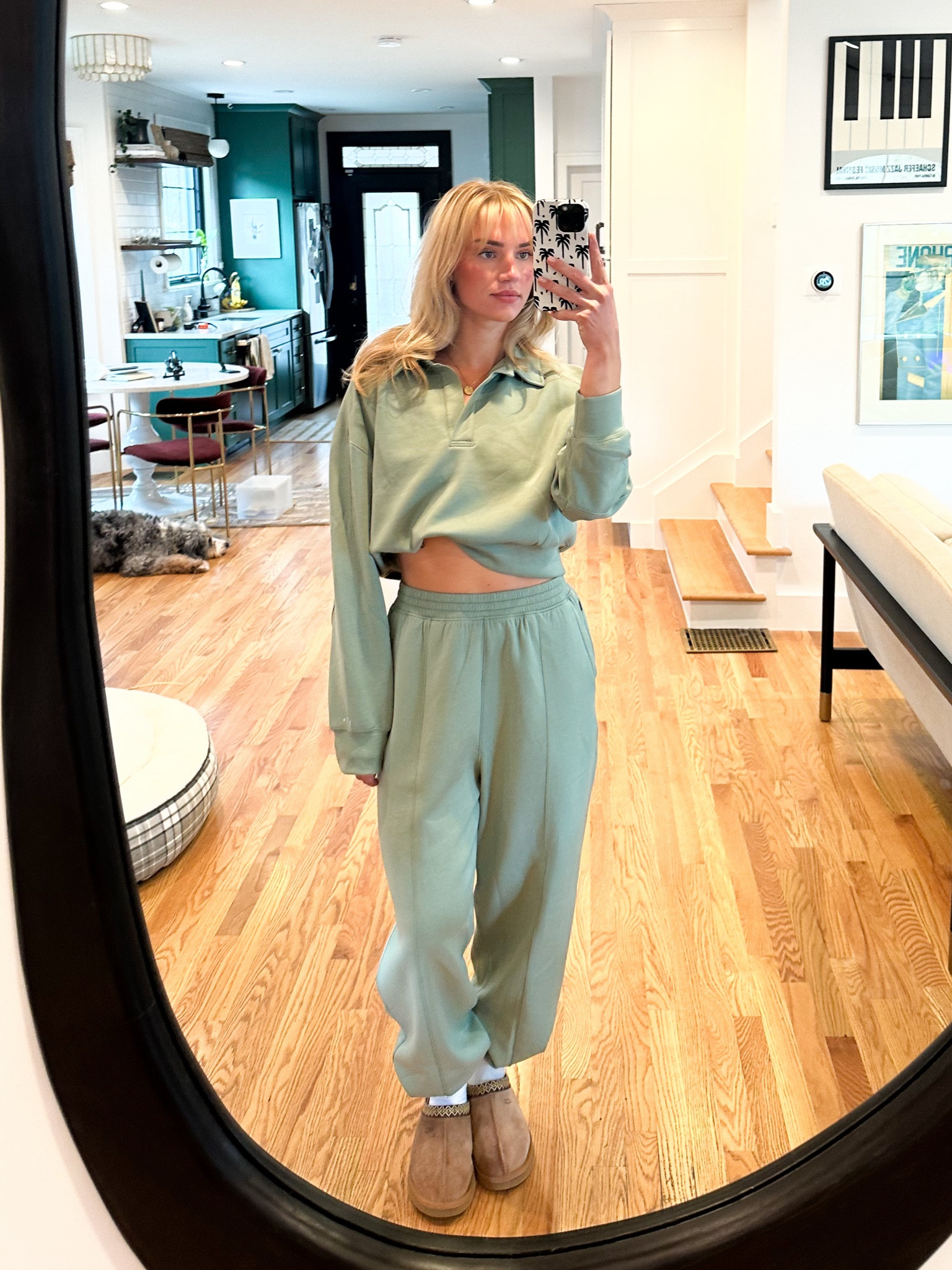 Comfy loungewear 🩵
I wear a medium in both top and bottom

#LTKSpringSale