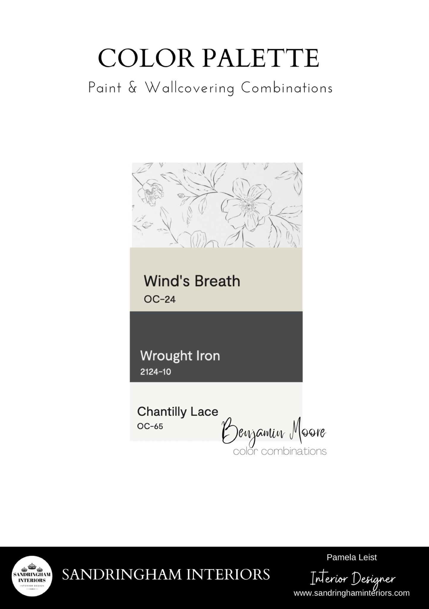 Paint and Wall-covering Combinations

Wallpaper
Paint color

#LTKhome