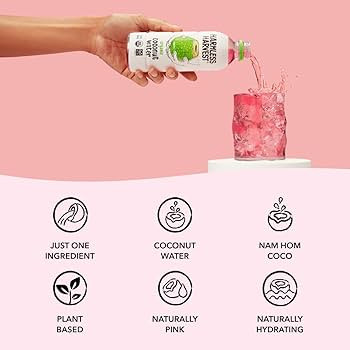 Harmless Harvest Organic Coconut Water Drink, Hydrate with Natural Electrolytes, No Sugar Added, ... | Amazon (US)